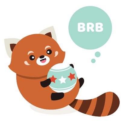 Red Panda Sticker Pack messages sticker-1
