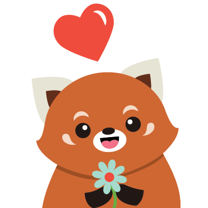 Red Panda Sticker Pack messages sticker-0