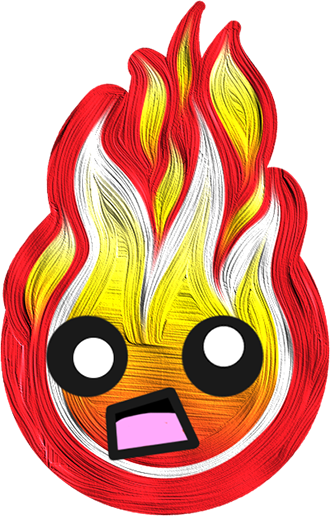 FIREMOJI - Hot Fire Flame Emojis messages sticker-9