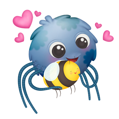 Whiskey the spider messages sticker-6