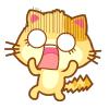 Fun Animation Cat Stickers messages sticker-4