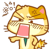 Fun Animation Cat Stickers messages sticker-2