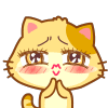 Fun Animation Cat Stickers messages sticker-3