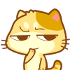 Fun Animation Cat Stickers messages sticker-0