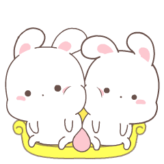 欢乐兔 messages sticker-3