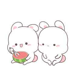 欢乐兔 messages sticker-0