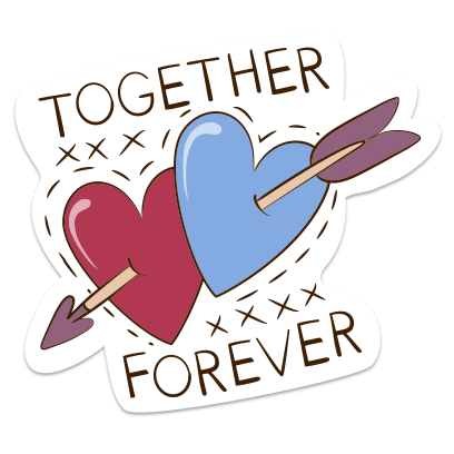 Love Stickers + Quotes - 80's Vintage & Retro Set messages sticker-7