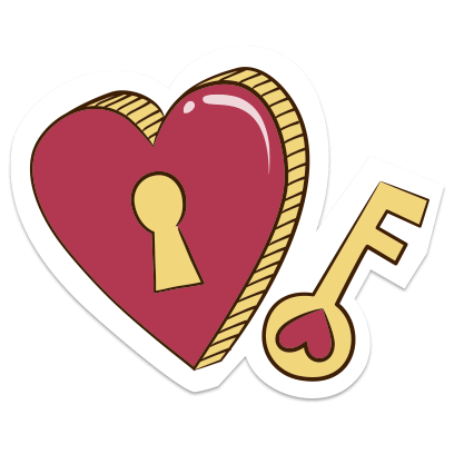 Love Stickers + Quotes - 80's Vintage & Retro Set messages sticker-9