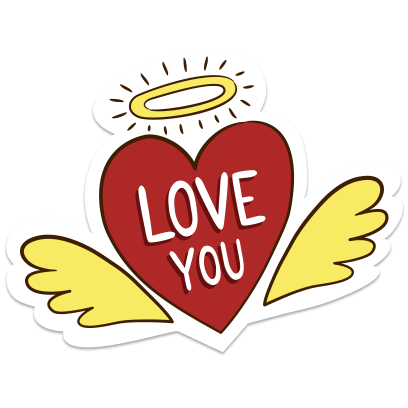 Love Stickers + Quotes - 80's Vintage & Retro Set messages sticker-8