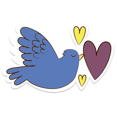 Love Stickers + Quotes - 80's Vintage & Retro Set messages sticker-11