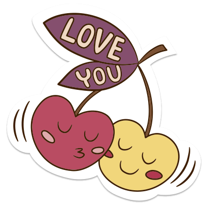 Love Stickers + Quotes - 80's Vintage & Retro Set messages sticker-3