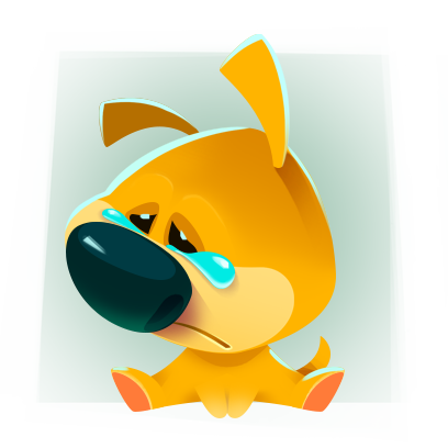Tuzik Stickers messages sticker-4