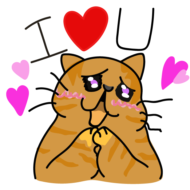 Funny Cat Emoji Stickers messages sticker-8