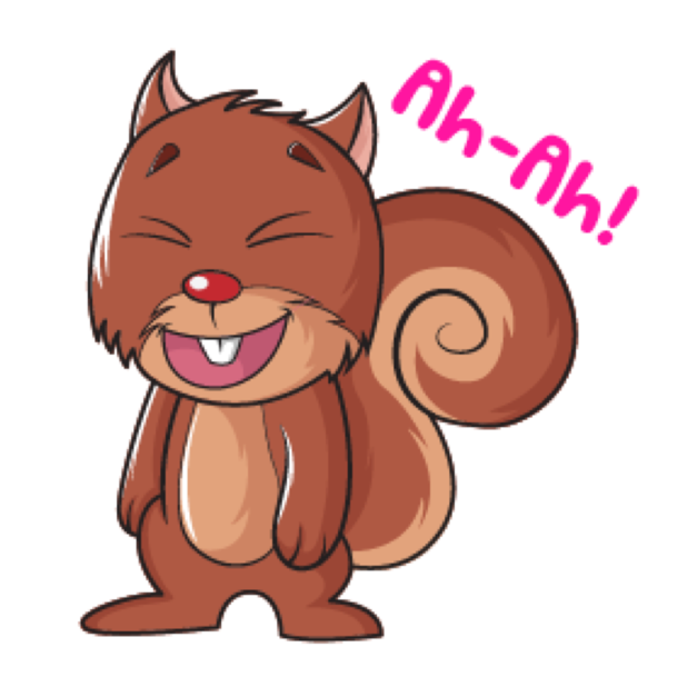Squirrel Stickers (Wafer) messages sticker-7