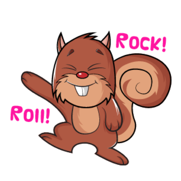 Squirrel Stickers (Wafer) messages sticker-11