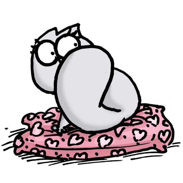 Simon's Cat Dash messages sticker-5