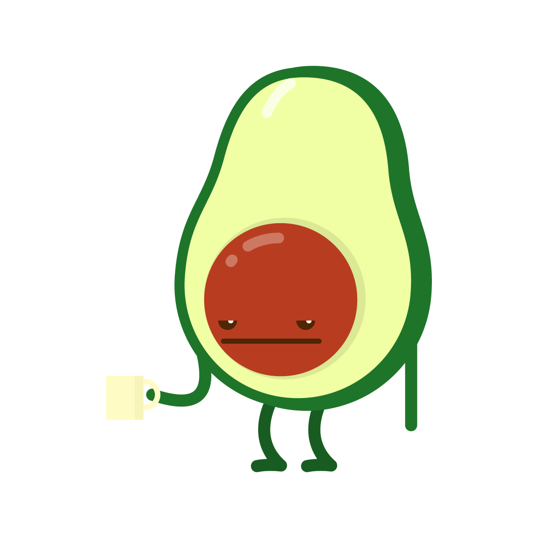Avocado Life messages sticker-8