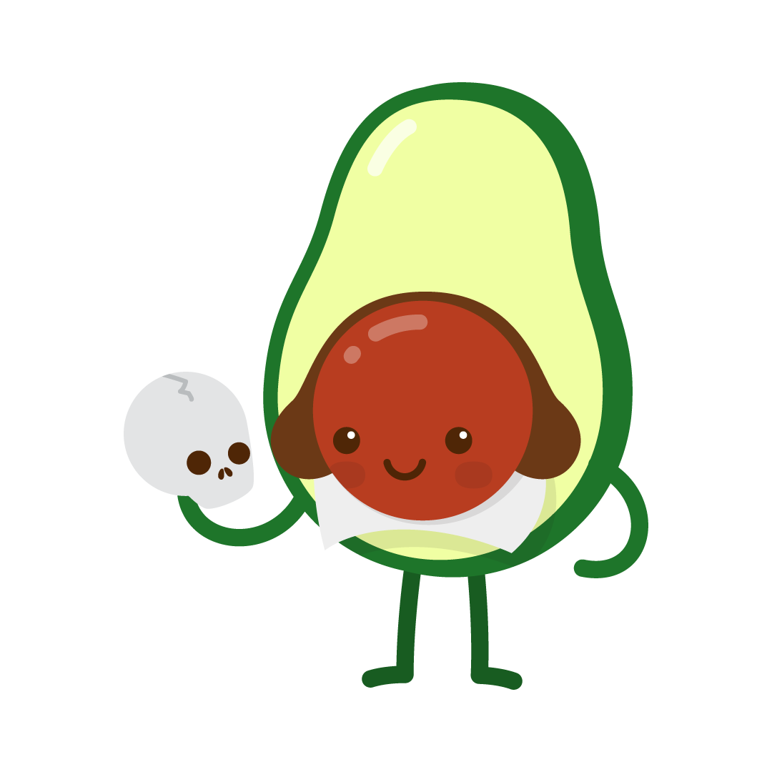 Avocado Life messages sticker-2