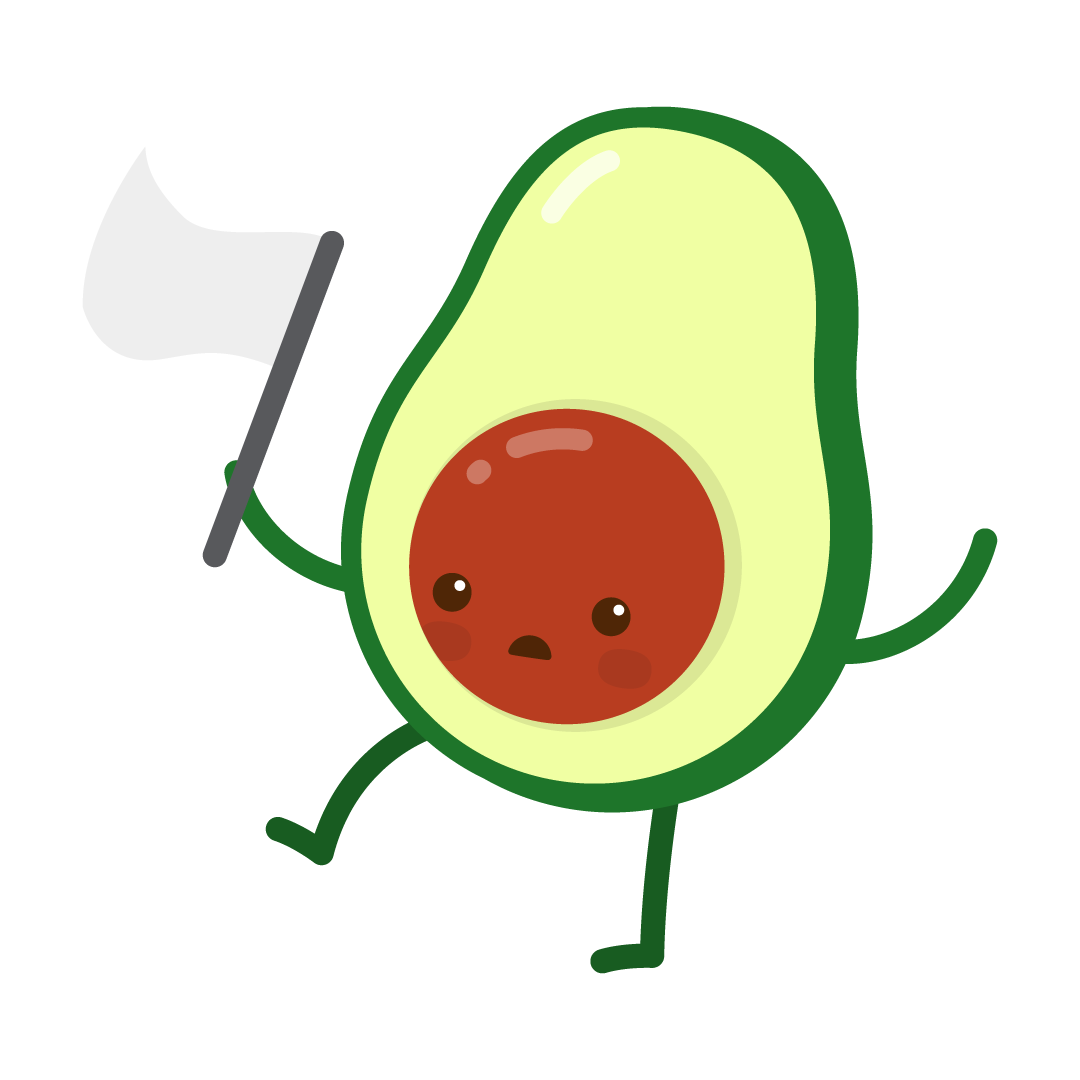 Avocado Life messages sticker-11