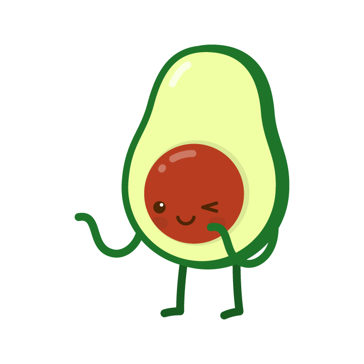 Avocado Life messages sticker-2