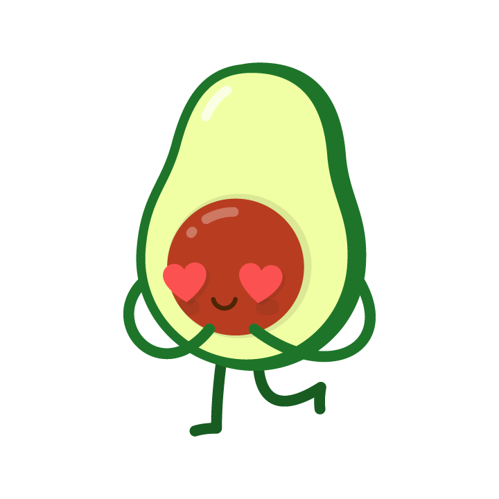 Avocado Life messages sticker-7