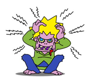 Funny Zombie! messages sticker-3
