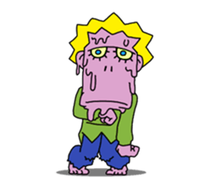 Funny Zombie! messages sticker-10