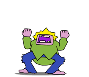 Funny Zombie! messages sticker-9
