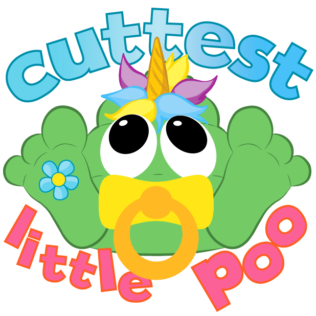Poo-nicornicopia Stickers messages sticker-1