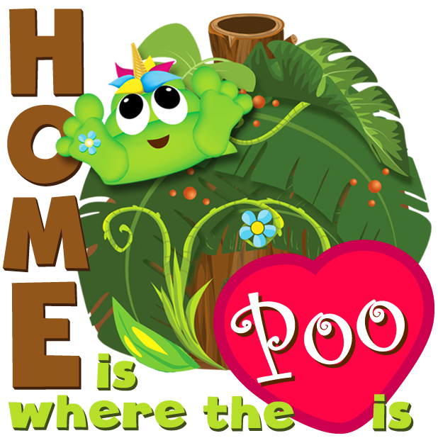 Poo-nicornicopia Stickers messages sticker-6