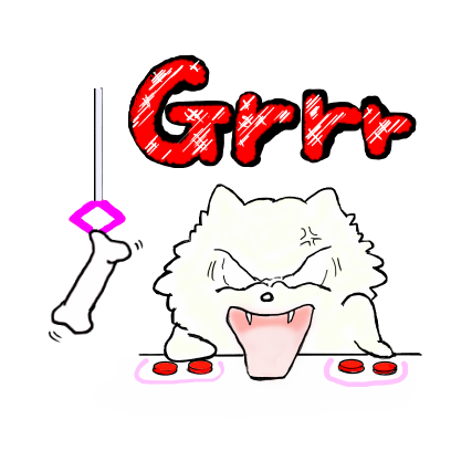 Tiny hungry wolf messages sticker-2