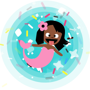 Mermaid Seaquest messages sticker-4