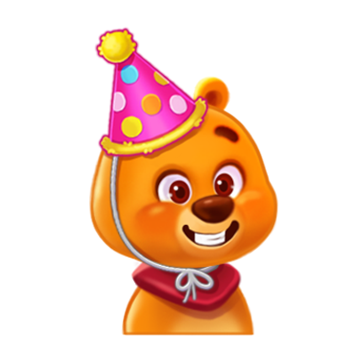 Toy Party: Match 3 Hexa Blast! messages sticker-10