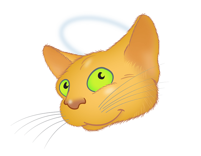 Golden Cat emoji messages sticker-9