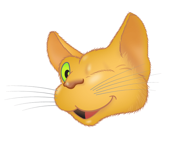 Golden Cat emoji messages sticker-1