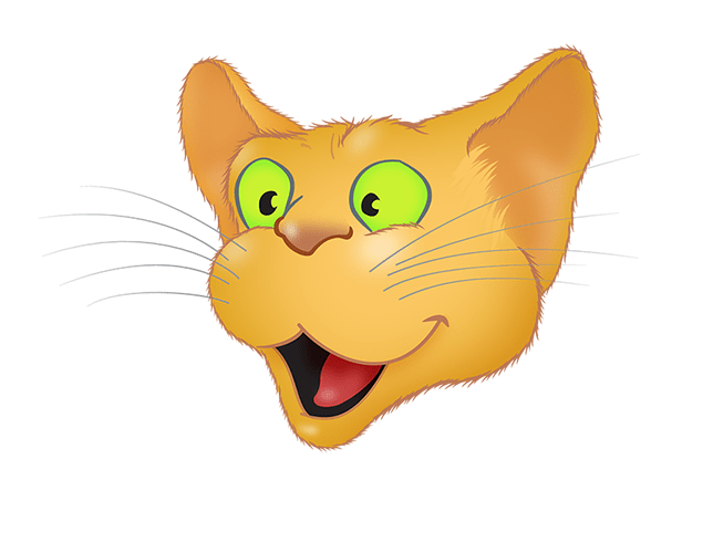 Golden Cat emoji messages sticker-2