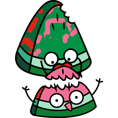 The Watermelons messages sticker-9