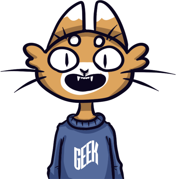 Geeky Kitty messages sticker-9