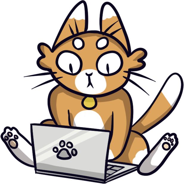 Geeky Kitty messages sticker-1