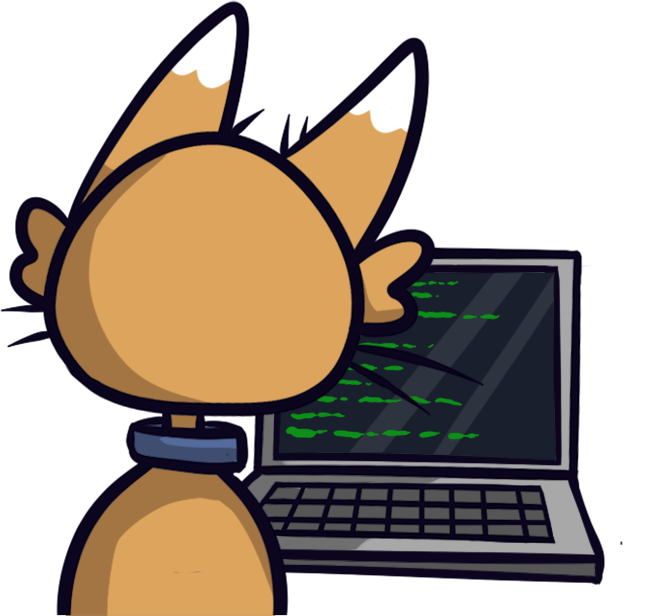 Geeky Kitty messages sticker-0