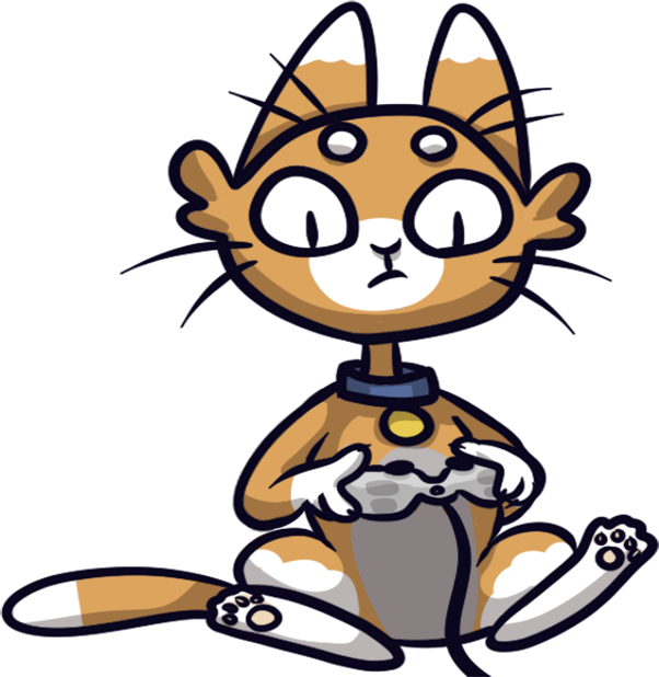 Geeky Kitty messages sticker-3