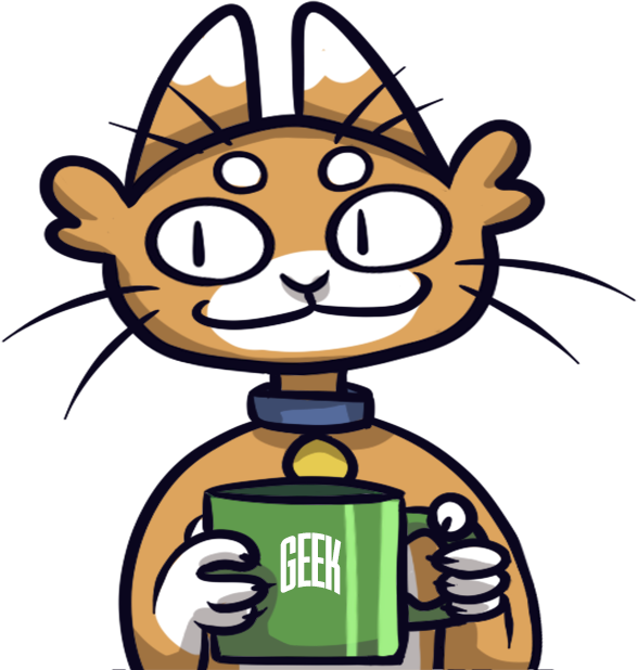 Geeky Kitty messages sticker-8
