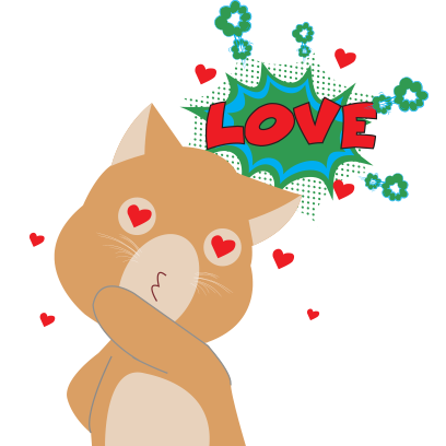 Sticker Lover Cat messages sticker-3