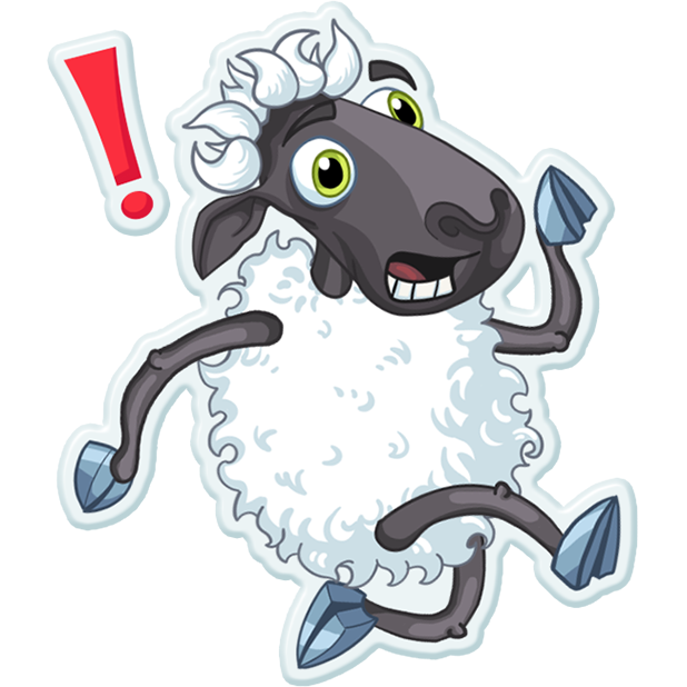 Sheep Frenzy 2 messages sticker-0