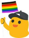 Pride Blobs messages sticker-2