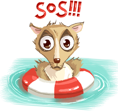 Lemur - Cute stickers messages sticker-7