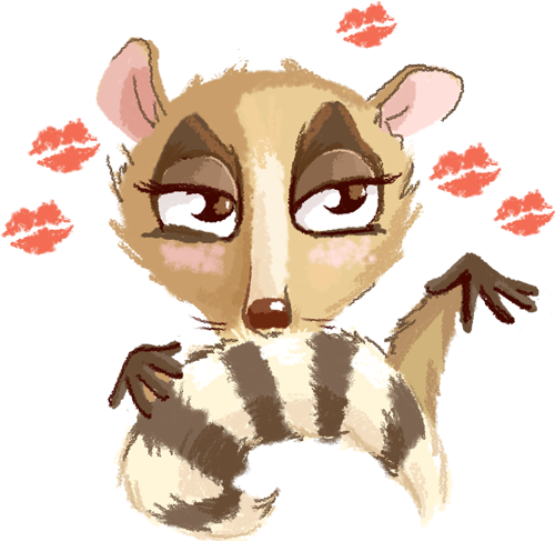 Lemur - Cute stickers messages sticker-11