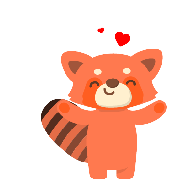 Red Pandas messages sticker-2