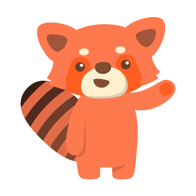 Red Pandas messages sticker-1