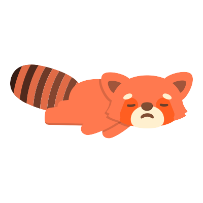 Red Pandas messages sticker-10